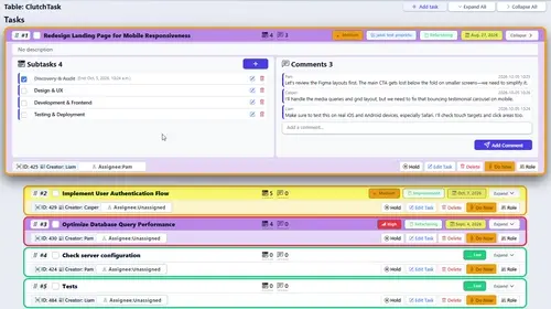Sorting & List Organization